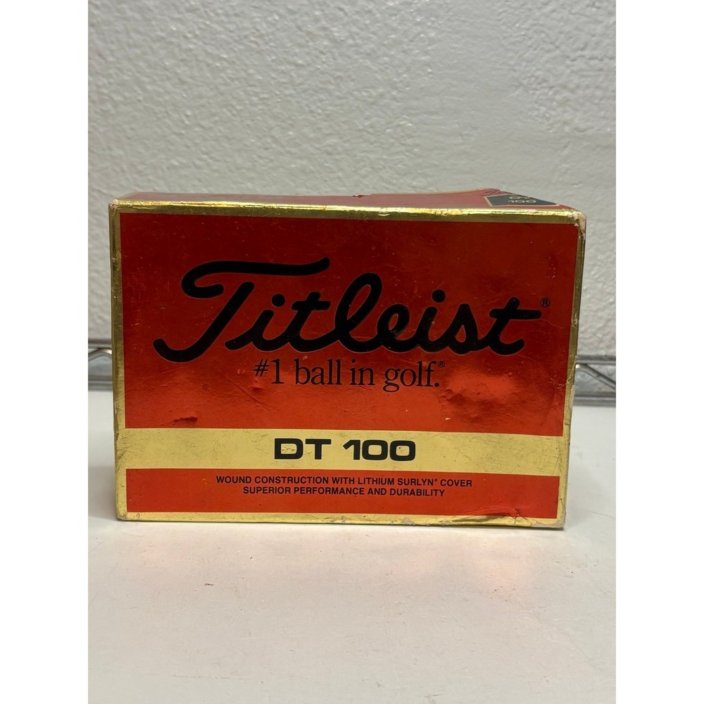 Titleist DT 100 Golf Balls - WounTitleist DT 100 Golf Balls - Wound Construction